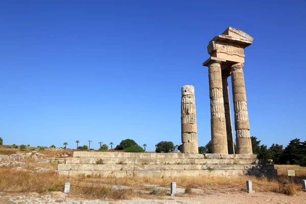 Acropole pe Rhodos — Fotografie, imagine de stoc