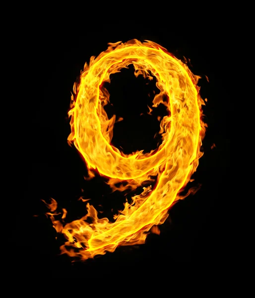 Фигура огня — стоковое фото