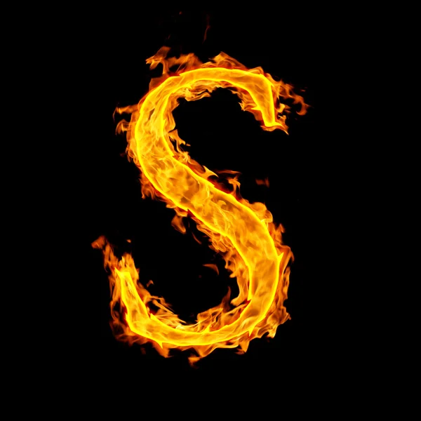 Brand brev — Stockfoto