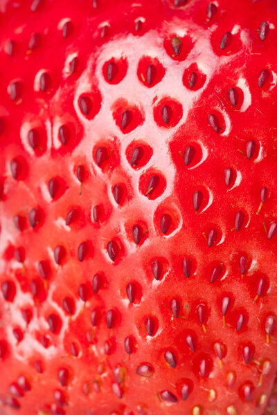 Macro strawberry