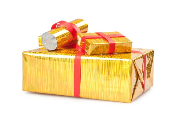 Sarı kutu — Stok fotoğraf