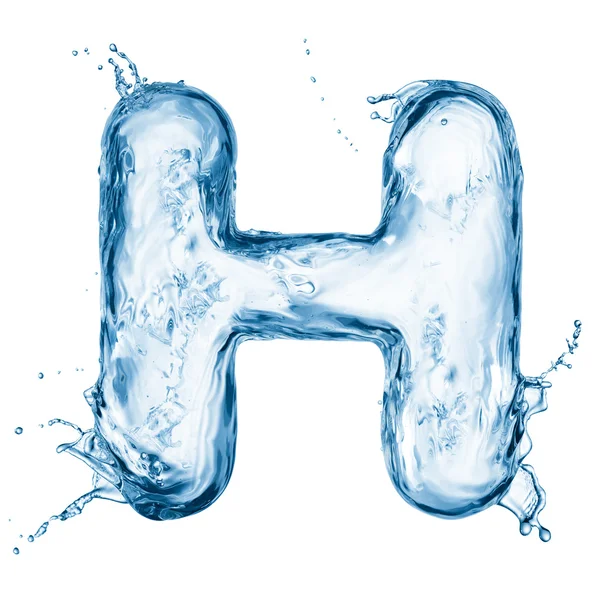 Letter of water alphabet — Stock Photo © Irochka #7543951