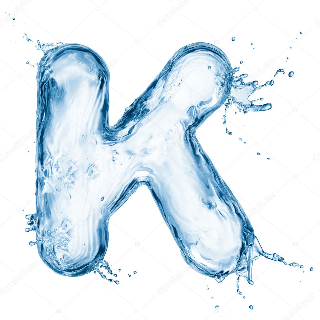 Letter Of Water Alphabet Stock Photo By ©irochka 7543687