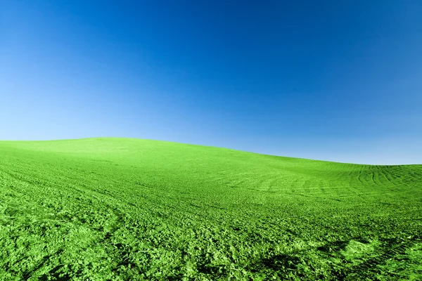 stock image Green Horizont Landscape rock hill