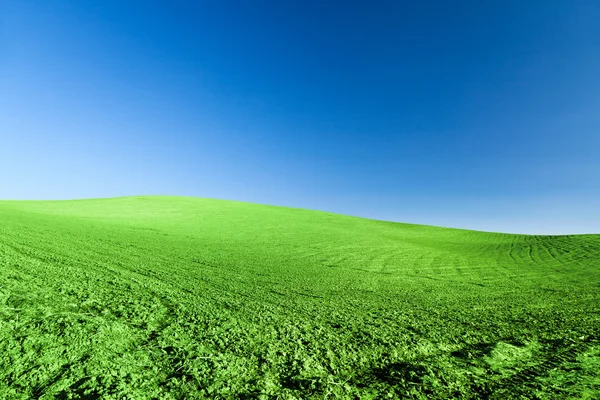 Πράσινο horizont τοπίο βράχο — Φωτογραφία Αρχείου