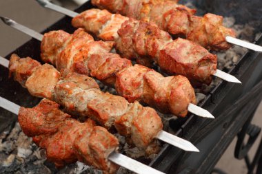 Shish kebab clipart