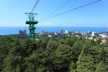 Teleferik hattı sochi içinde