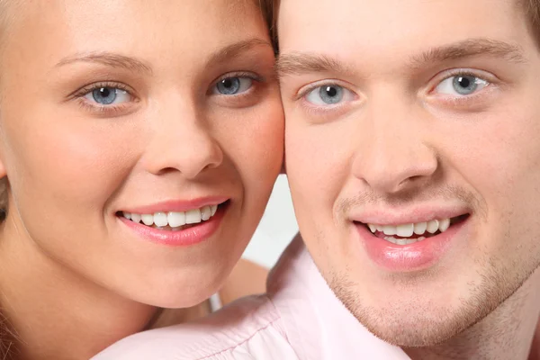Portrait of attractive couple — Stock Photo, Image