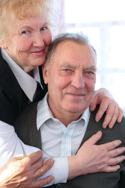 Portret van ouderen paar — Stockfoto