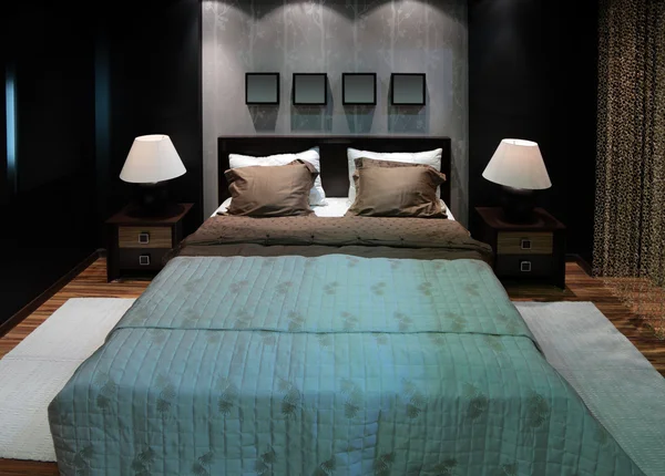 Slaapkamer voor paar — Stockfoto