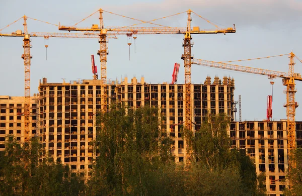 Buildings under construction — Stock Photo, Image