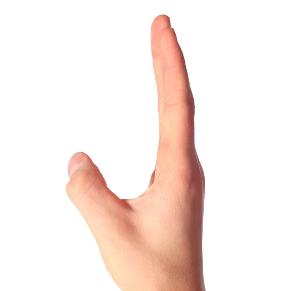 Hand gebarentaal alfabet — Stockfoto