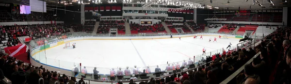 Panorama of hockey stadium — Stock Photo, Image