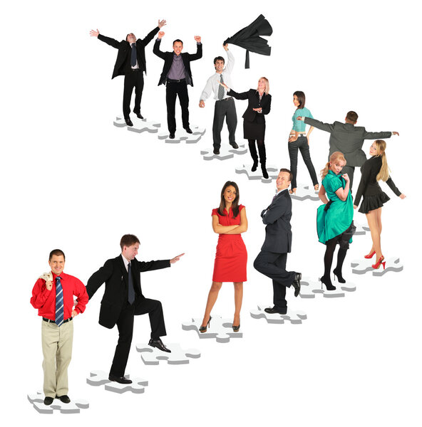 Различные позиции по коллажу головоломок
