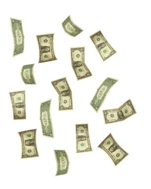 Dollar fall clipart