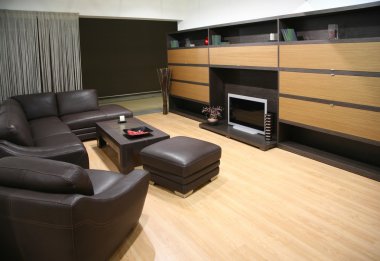 Livingroom interior 2 clipart
