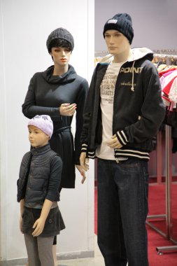 Mannequin family clipart