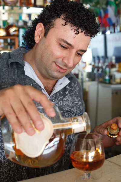 Barman — Stock fotografie