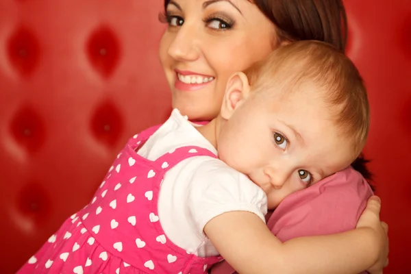 Portrait of mother and doughter — Stock Photo, Image