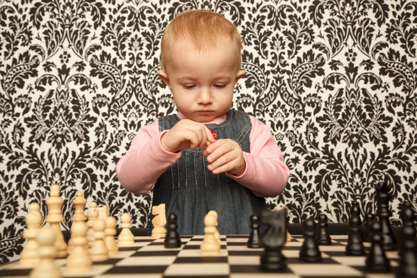 Giocare a scacchi — Foto Stock