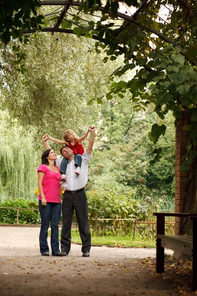 Family in park — Stock Photo, Image