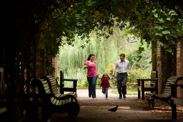 stock image Family in park