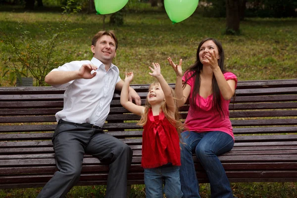 Family outdoor — Stock Photo, Image