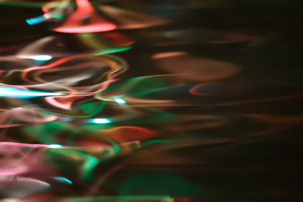 Multi-coloured abstraction, Reflexion in water — Stock Photo, Image