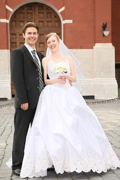 Verloofde met de bruid — Stockfoto