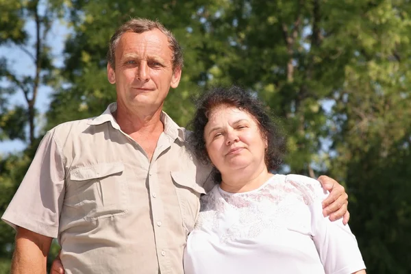 Ouderen paar — Stockfoto
