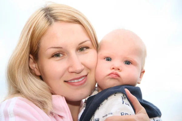 Woman with the baby — Stock Photo, Image