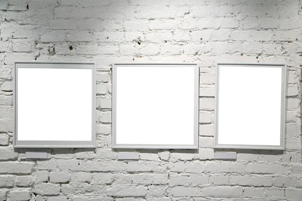 Frames on wall 2 — Stock Photo, Image