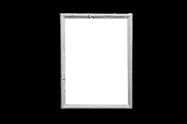 Frame on the black wall — Stock Photo, Image