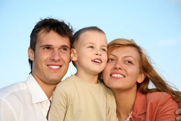 Parents with the child — Stock Photo, Image