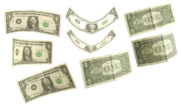 Conjunto de un dólar — Foto de Stock