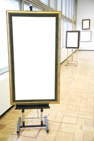 Frames in the hall — Stock Photo, Image