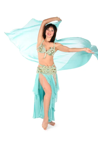 Bellydance woman hands up — Stock Photo, Image