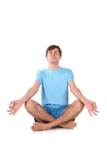 Homem de Yoga — Fotografia de Stock