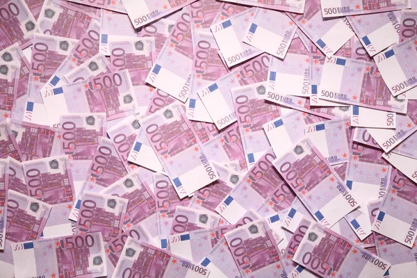 500 euro souvenir di sfondo — Foto Stock