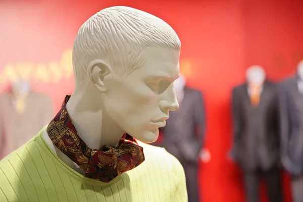 Mannequin man fashion store — Stock Photo, Image