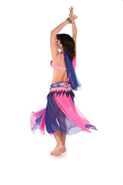 Mujer bailando oriental — Foto de Stock