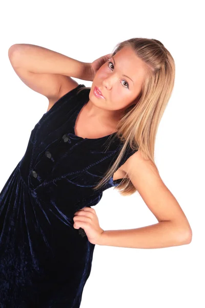 Blond girl posing — Stock Photo, Image