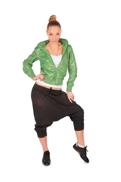 Hip-Hop girl posing — Stock Photo, Image