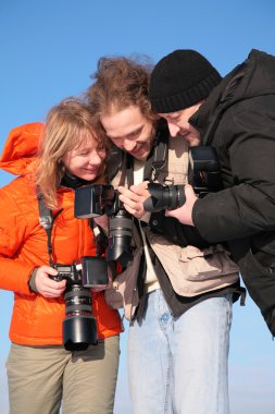 Mavi gökyüzü 3 üç fotographers