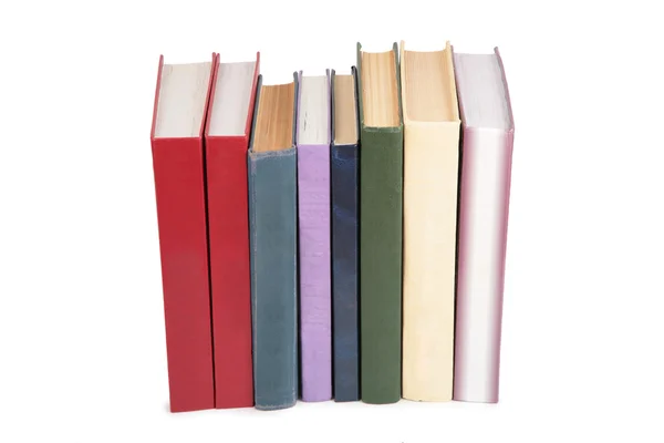 Stack of books stands — Stock Photo, Image