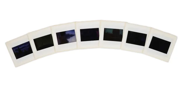 Sette diapositive in un arco — Foto Stock