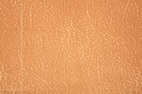 Texture cuir crème marron — Photo