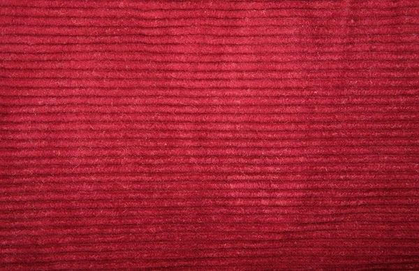 Red velveteen texture — Stock Photo, Image
