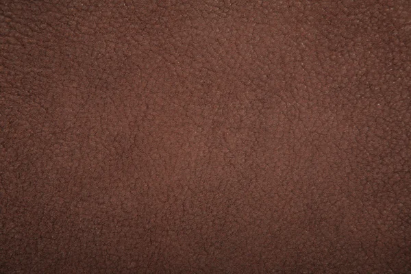 Chamois leather brown texture — Stock Photo, Image