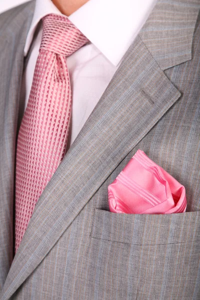 Wraps suit necktie — Stock Photo, Image
